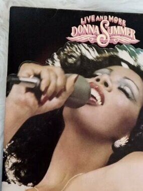 Live & More Donna Summer Double Length Vinyl Record Album Set Casablanca Records